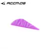 Pluma de flecha arco y flecha DIY patrón de tigre gota de agua 2 pulgadas adhesivo fibra de vidrio carbono aluminio varilla flecha suministros accesorios