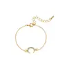 Collares Japoneses y Coreanos Nicho Luna Estrella Pulsera Cadena Diamante Completo Elegante Popular Femenino Trendy Simple Versátil Pulsera