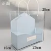 Día de la Madre Sobre Retro Chino Maleta de Postre Pastel Flores Caja de Postre Pastel Festivo Horneado Caja Transparente