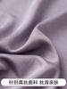 Camiseta Base de Seda de Cuello Medio Alto Manga Larga para Mujer de Seda de Morera Holgada Talla Grande Simple de Color Puro Top Cálido de Otoño e Invierno para Mujer