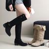 2025 Nuevas Botas Martin de Caña Alta para Mujer, Estilizadas, Suela Suave Cómoda, Moda Versátil, Calzado Casual