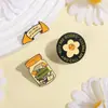 Nuevos Productos Transfronterizos Europeos y Americanos: Broches de Libros, Botellas de Flores, Frascos de Libros, Broches de Metal, Regalos Exquisitos, Venta al por Mayor de Fábrica
