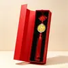 Folha de Ouro 999 San Yang Kai Tai Ovelha Dourada para Riqueza, Moeda de Ouro do Ano da Ovelha Pingente Chaveiro Brinde Promocional