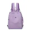 Mochila pequeña moderna y suave para mujer, mochila de doble hombro de tela de nailon ligera, nuevo modelo 2026 para viajes y desplazamientos