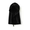 Gorro y Bufanda de Lana Cachemira Todo en Uno para Mujer Doble Propósito Engrosado Cuello Jersey Otoño e Invierno Cálido Tejido Protección para Orejas Capucha para Cuello