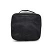 Caja plegable con cremallera de gran capacidad negra venta al por mayor de fábrica bolsa plegable para guardar herramientas bolsa de panal para brochas de maquillaje