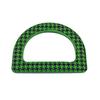 Asa de bolso mejora cuero D muñeca equipaje hardware accesorios redonda en forma de D asa de bolso pulsera asa de cuero