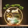 Cerámica Jinqi para Riqueza y Bendición Adornos de Agua Muebles Sala de Estar Entrada Mesa de Centro para Regalos de Inauguración