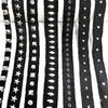 Cinta de algodón clavos remaches fijos cincha borde decorativo hecho a mano DIY accesorios de ropa chaqueta sombrero caja embalaje borde decorativo cortinas
