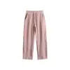 Ropa Vintage 2025 Invierno Pareja Moda Callejera Marca Simple Cálido Polar Pantalones Casuales Unisex Coloridos Pantalones Largos