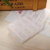 Pastillero pequeño de plástico transparente de 8 rejillas, de color sólido, con tapa, venta directa de fábrica.