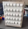 Soporte de Exhibición de Joyería para Celebridades de Internet para Transmisión en Vivo, Soporte de Exhibición de Aretes Giratorio Automático Manual y Eléctrico, Acrílico, Estilo Neutro