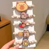 Pasador de Kapibala para Niña Clip Lindo de Dibujos Animados No Lastima el Cabello Diadema Clip para Flequillo de Niña Pasador de Princesa Tocado