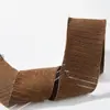 Fita com Corte em Padrão de Trança de Lado Único Roupa Decoração de Casa Fita DIY Acessórios de Cabelo Laço Embalagem de Buquê Fita