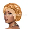 Gorro de Noche Satinado de Ala Ancha Alta Elasticidad Más Vendido Transfronterizo, Gorro para Cuidado del Cabello de Salón de Belleza para Mujeres, Gorro Postparto para Quimioterapia