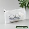 Bolsa tridimensional transparente, bolsa con cremallera de dibujos animados A4, bolsa gruesa para documentos de examen de estudiantes, bolsa de información, bolsa de almacenamiento para documentos A5, bolsa para facturas A6