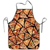 Delantal Impermeable de Nuevo Estilo Transfronterizo con Temática de Repostería para Muebles, Cocina y Tareas del Hogar, Delantal sin Mangas, Ropa de Trabajo para Tiendas de Repostería al por Mayor
