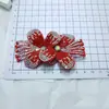 Flores de Sapato Feitas à Mão, Flores de Borboleta Estéreo, Headwear com Hot Fix DIY, Acessórios de Cabelo, Bolsas de Sapato com Strass, Acessórios de Decoração para Roupas