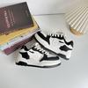 2023 novos tênis femininos de primavera e verão, tênis esportivos casuais e versáteis, sapatos brancos de couro respiráveis