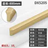 Manija Moderna Minimalista para Puerta de Armario Negra Herrajes para Puerta de Gabinete de Cocina Cajón Manija de Puerta de Gabinete Grande