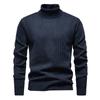 Exportación 2025 Otoño e Invierno Nuevo para Hombre Terciopelo Engrosado Casual Cuello Redondo Cálido Tejido Moda Juvenil Tejido para Hombre