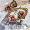 Alto nível artificial flor estrela lua rosa casamento estrada guia arranjo de flores sala estar decoração casamento decoração foto flor falsa