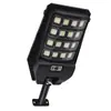 Lâmpada Solar Transfronteiriça Lâmpada de Pátio Externa Luz Forte Lâmpada de Rua Longa Duração da Bateria Impermeável Iluminação LED Sensor de Corpo Humano