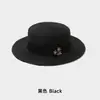 Sombrero de paja de primavera y verano con pimienta Sombrero tejido retro europeo y americano para mujer sombrero sombrero ala ancha protector solar parasol sombrero plano