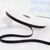 Cinta de Lunares de Doble Cara de 5 mm x 25 mm con Puntos Redondos Finos de Estilo Pequeño Fragante, Material para Accesorio de Pelo con Lazo Hecho a Mano para DIY