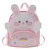 Bolsas para Meninas, Mochilas Pu de Desenho Animado Fofas, Mochilas Escolares de Jardim de Infância Estilo Princesa Coreano, Design Versátil e Redutor de Carga