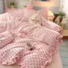 Modelo Nuevo 2026 Gasa de Doble Capa de Alto Peso Ultra Suave tipo Nube con Borde Floral Fresco, Disponible para Dropshipping