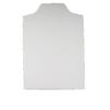 Papel para forro de roupas A4, papelão rígido especial antirrugas para embalagens dobráveis ​​de camisetas e calças, cantos arredondados, papelão branco dupla face para atacado.