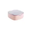 Caixa de armazenamento simples para cabos de dados de plástico para mesa de escritório caixa organizadora de cabos de carregamento de celular grade de armazenamento de cabos de carregamento cabo