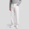 Pantalones de negocios rectos de lujo transfronterizos para hombre APO, corte relajado, estilo "old money", mezcla de algodón y lino, pantalones casuales holgados y versátiles