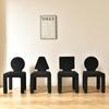 Silla de Comedor Nórdica Creativa de Cachemira Negra para Celebridades de Internet Hogar Moderno Simple Estilo ins Taburete Respaldo Silla de Maquillaje