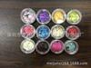 Rebanadas de Concha Natural para Manicura, Conchas de Abulón Extremadamente Finas, 12 Colores, Rebanadas de Concha Grandes, Conchas, Fragmentos Blancos Coloridos Triturados