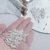 [Plata Quebrada, Pocos Taels] Separadores Cuadrados de Plata Gruesa que Conservan el Color, Cuentas Sueltas, Pulsera de Cuentas Hecha a Mano para Bricolaje, Material para Pulseras