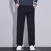 Calça masculina 2026 novo estilo, coleção popular primavera e outono, moda casual masculina de alta qualidade, calça versátil de perna reta solta