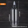 Botella de Plástico Transparente para Gel 250ml Champú Gel de Ducha Tinta Líquida para Pintar Botella de Ajuste de Gel