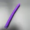 Cuerda de Resorte de Plástico Directa de Fábrica Sellada por Calor en Ambos Extremos Cuerda Elástica DIY Cadena Retráctil de Resorte Semi-acabada EVA de Colores