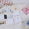 Tablero de Actividades Montessori para Bebés Accesorios DIY Materiales Caja Casa Casa tablero ocupado juguete de 1 año 2 años