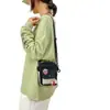 Moda para Mujer Nueva Bolsa de Lona Linda para Estudiantes, Estilo Coreano, Estilo Japonés Bolsa Cruzada de Nailon Ins, Bolsa Pequeña, Estilo Ins
