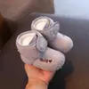 Zapatos de Algodón para Bebé con Forro Polar Añadido y Engrosamiento, de 0 a 1 Año, Botas de Nieve de Invierno, Zapatos para Niños Pequeños, para Niños y Niñas, Suela Suave, Antideslizantes, No se Caen