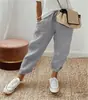2026 Europeos y Americanos Transfronterizos Amazon Comercio Exterior Pantalones Cortos de Algodón Lino Elástico para Mujer Pantalones Casuales para Mujer Caqui Azul Cielo