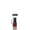 Frasco de Vidro Marrom para Loção Spray 30-100ml Frasco Cosmético Tipo Pump à Prova de Luz Frasco para Água de Essência Emulsão