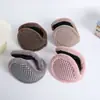 Moda de Invierno 2025 Color Sólido Orejeras Calientes de Forro Polar para Hombre Resistentes al Viento para Exteriores Extra Grandes Engrosadas Calentadores de Orejas Venta al por Mayor