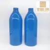 Botella Tapa Flip 500ml Hombro Redondo Botella para Gel Antibacterial Botella Relleno para Gel de Ducha Botella de Agua Suavizante Botella Tapa Flip Rocío Puro Maquillaje