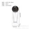 Botellas de Vidrio para Perfume en Stock 30/50/100ml Botellas de Vidrio Transparente para Perfume Botellas con Atomizador Botellas Vacías Reutilizables Venta al por Mayor