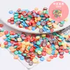Contas de cor de gel de creme faça você mesmo, grãos de açúcar, frutas, amor, peças de cerâmica macia, material de cartão Goo, grampo de cabelo feito à mão, acessórios de cabelo