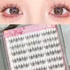 Set de Pestañas Postizas Transfronterizo, Gran Capacidad, Pestañas Postizas Pequeñas Ballet Claras y Transparentes, Pestañas Postizas Sin Tallo, Rizadas y Largas